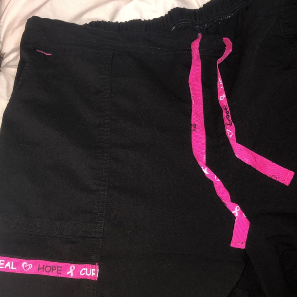 Black scrub bottoms